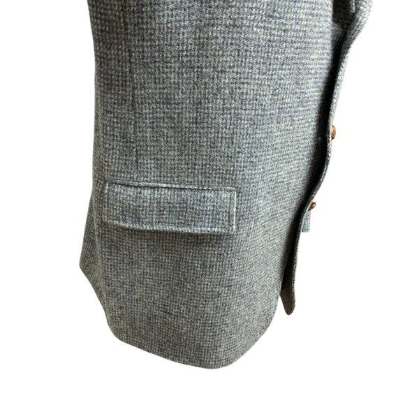 Vintage Givenchy Gentlemen Harris Tweed Union Made Blazer‎ Mens Size 44 - Picture 7 of 12